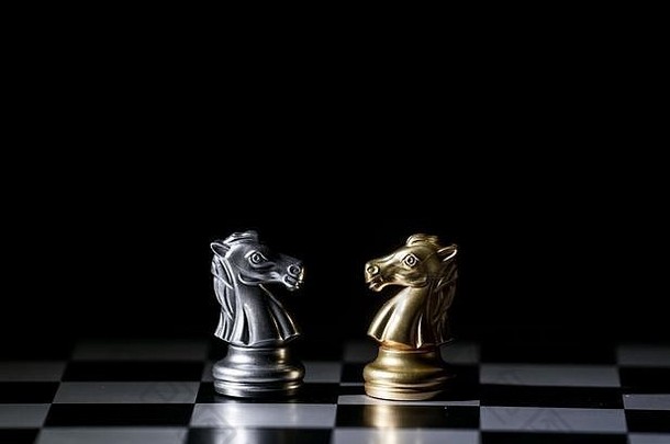 国际象棋董事会游戏概念竞争策略