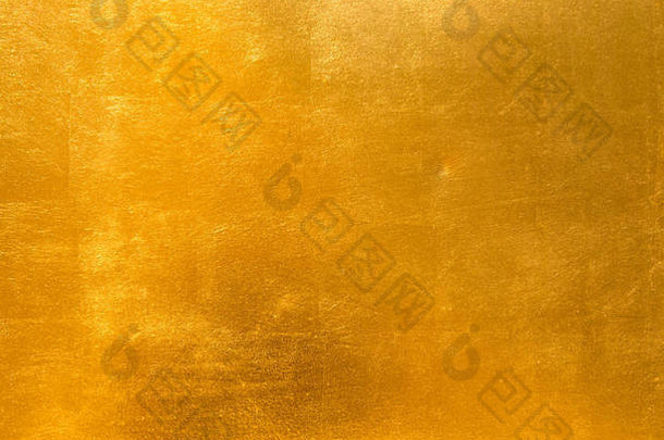 黄金背景金属表金属表面黄金