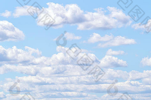 光多云的天空Cloudscape阳光明媚的一天自然背景