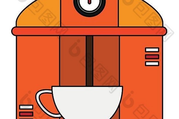 咖啡机图标图像