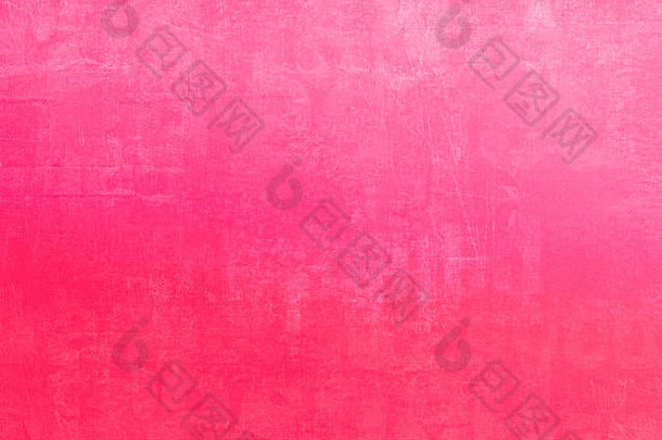 背景为美丽的粉红色，具有陈旧的粗糙纹理效果。