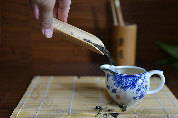 杯茶中国瓷能