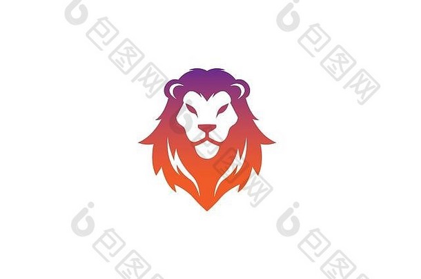 狮子头标志设计
