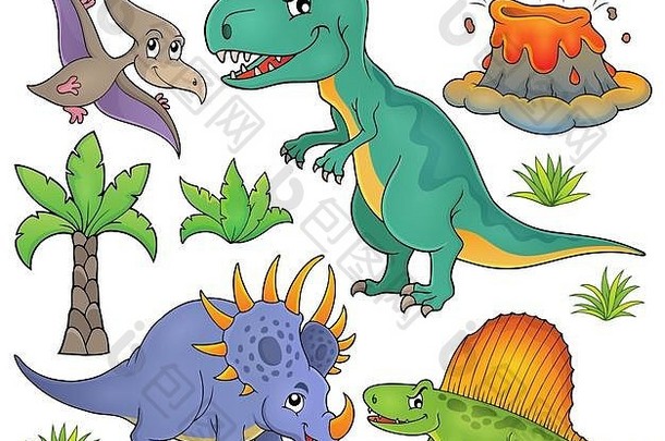 恐龙主题集4-图片插图。