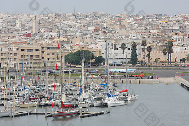 带船<strong>码头</strong>，拉巴特，摩洛哥，非洲