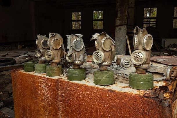 左气体面具清算影响切尔诺贝利核事故灾难切尔诺贝利核事故乌克兰