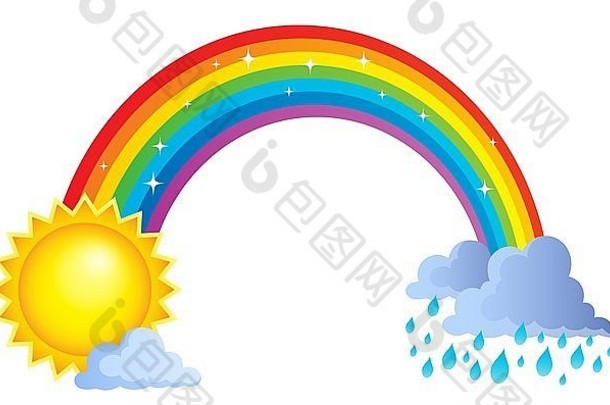 彩虹主题图片1-图片插图。