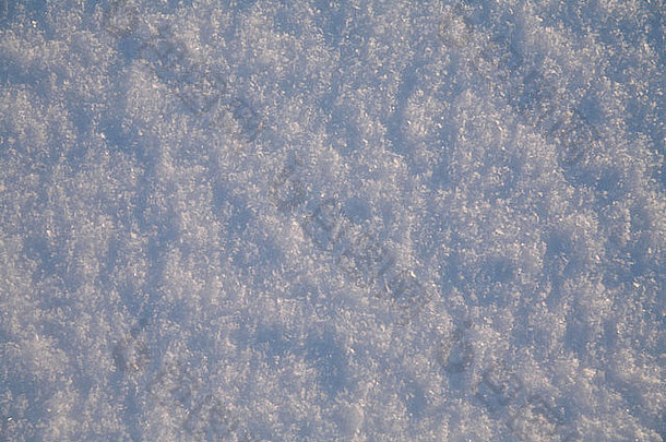 细节美丽的雪表面完美的背景问候卡片