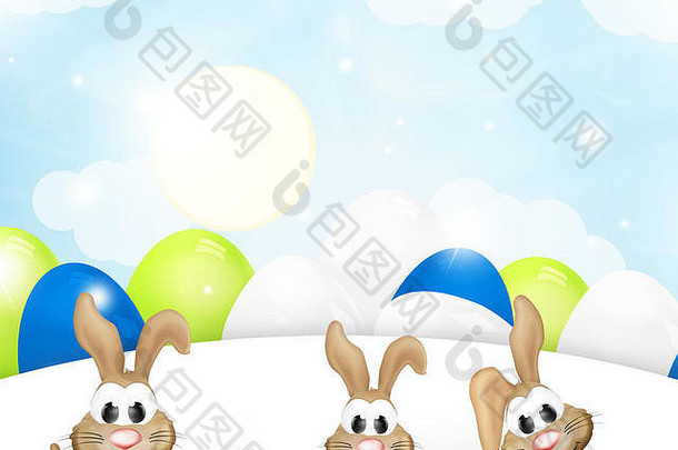 复活节兔子复活节时间