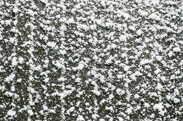 冬天雪背景新鲜的雪墙