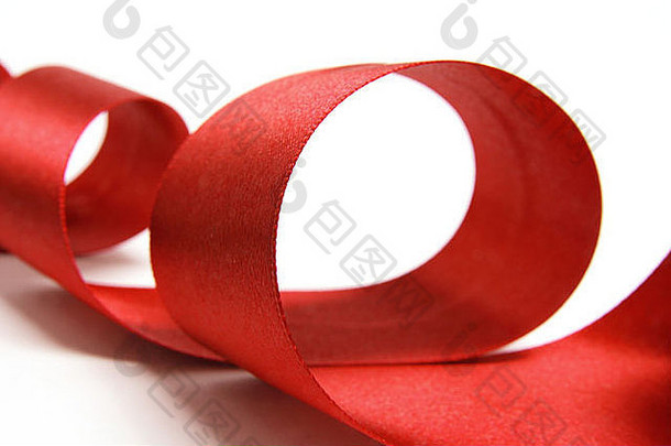 红色的礼物丝带