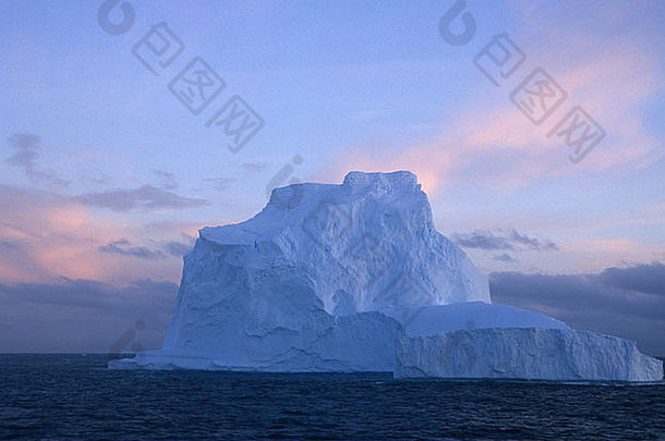 冰山南大西洋海洋