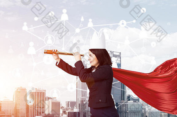 大城市女企业家超级英雄的权力观与成功观