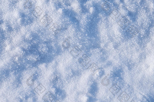 冬季雪纹理背景