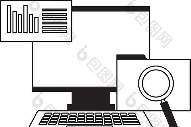 计算机显示器键盘文件夹网站分析