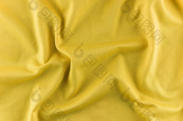 黄色织物纹理背景