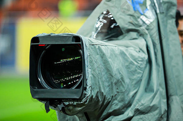 细节专业电视相机雨封面生活广播足球游戏