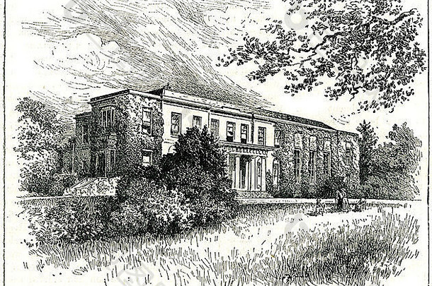 提克伯恩公园阿尔雷斯福德汉普郡1874英国温彻斯特民事教区