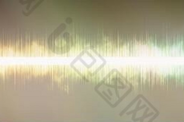 摘要背景数字声音音乐均衡器波彩色的彩虹灯