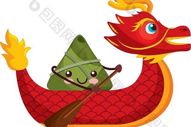 中国的红龙水饺节