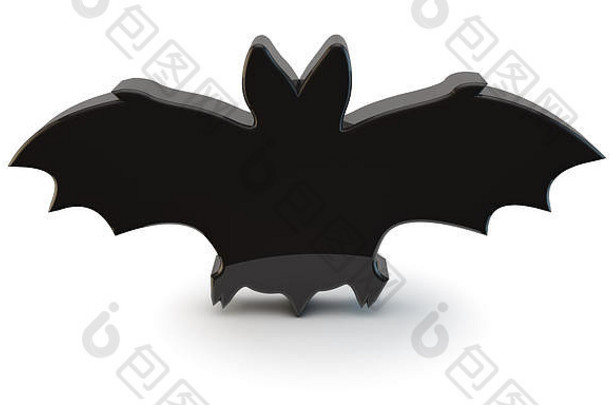 3d蝙蝠符号