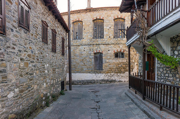 希腊Chalkidiki SIthonia Agios Nikolaos村的建筑