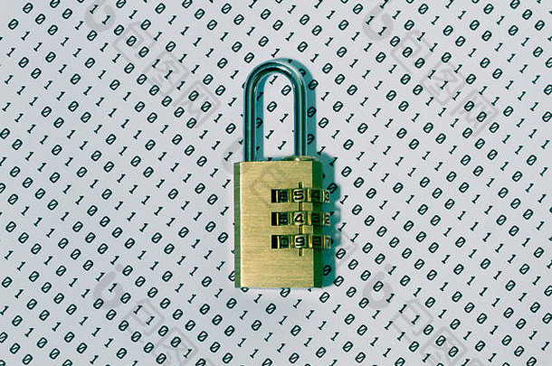 数字代码锁网络数据安全