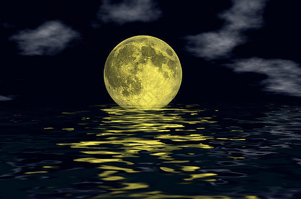 水上月亮