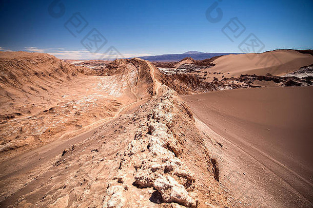 圆形<strong>剧场</strong>是智利阿塔卡马沙漠月亮谷美丽的地质构造