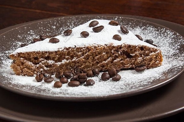一块巧克力蛋糕糖咖啡豆子食物甜点甜蜜的饼干巧克力蛋糕tiramisu芝士蛋糕烹饪<strong>首页面</strong>包店产品