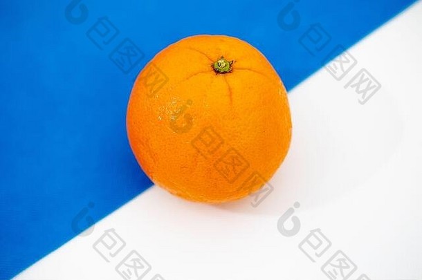 橙色谎言white-blue背景