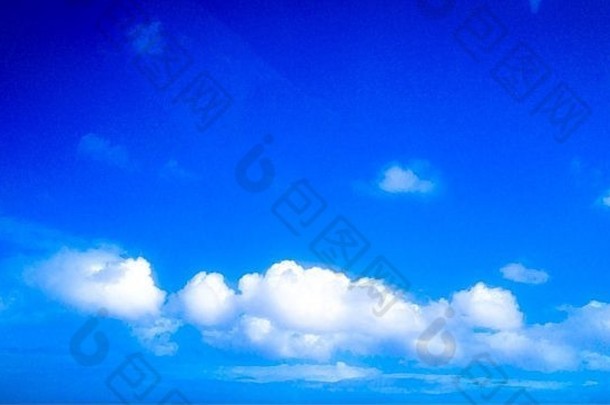 蓝色的天空毛里求斯