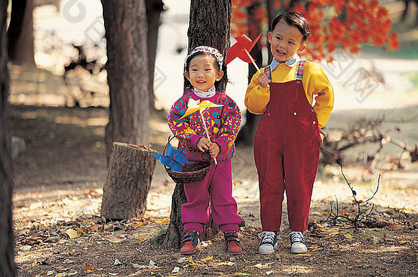 朝鲜文孩子们