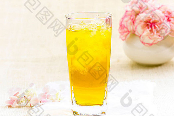 菊花泰国草汁饮料重温渴了