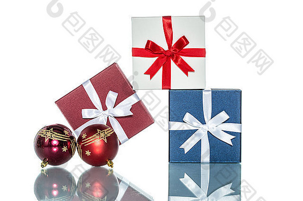 奢侈品颜色礼物盒子圣诞节装饰出售