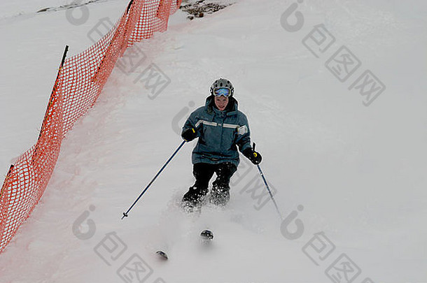 滑雪加拿大落基山脉