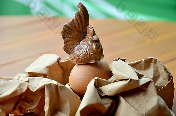 鸡娃娃蛋纸巢