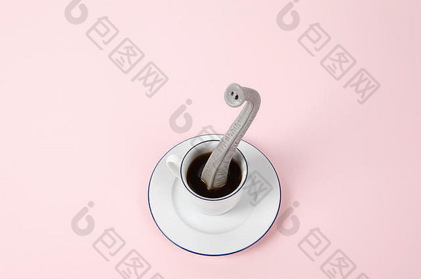 大象树干新兴小设计杯咖啡隐藏最小的有趣的古怪的设计生活摄影