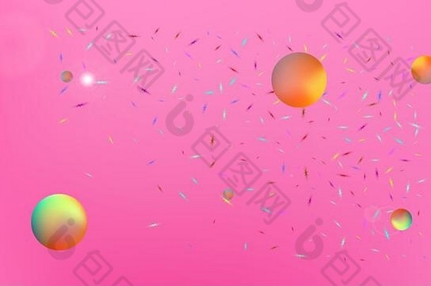 常见的色彩的插图设计空间幻想背景纹理网粉红色的彩色的好宇宙背景色彩斑斓的好背景