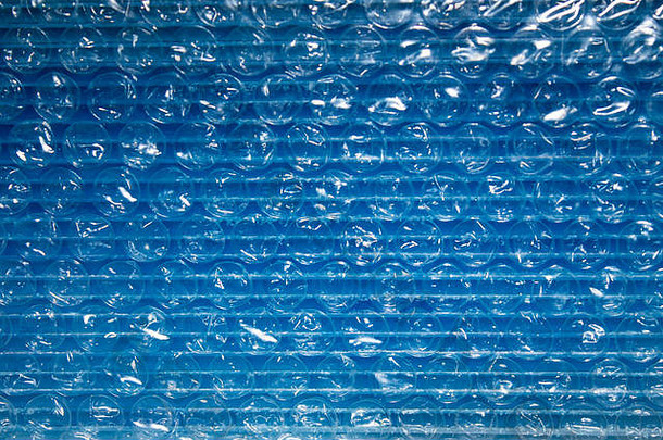 <strong>透明</strong>的蓝色的塑料泡沫包装包装航运运输安全保护支安打凹痕