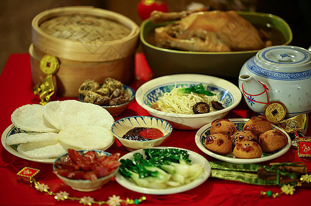 中国人月球一年食物服务类型