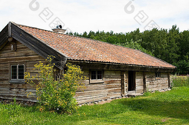 木小屋北部瑞典