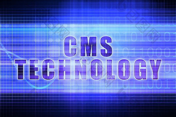 CMS技术科技业务图表艺术