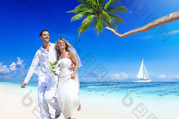 热带海滩婚礼