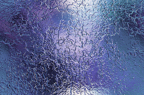 颜色摘要背景沙漠裂纹玻璃效果冰结构