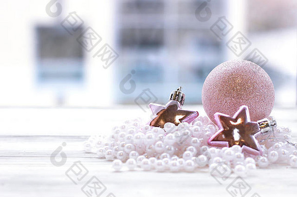 节日装饰珠子圣诞节球