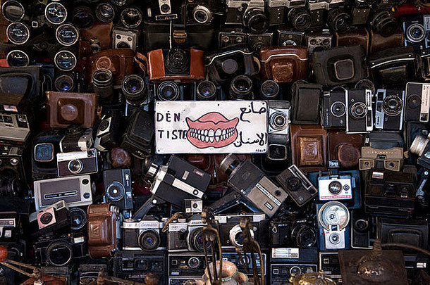 相机露天市场市场马拉喀什摩洛哥
