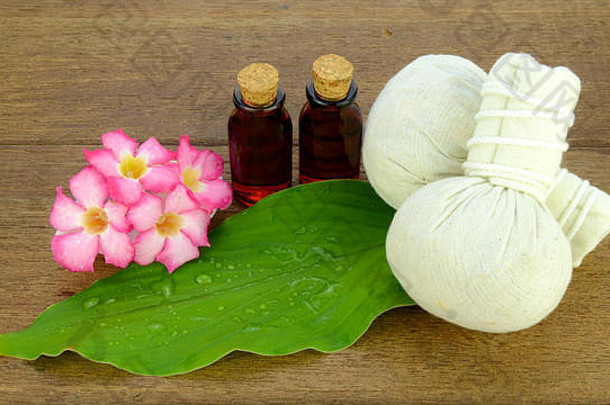 泰国风格水疗中心Herbal压缩球香气石油放松肌肉皮肤治疗