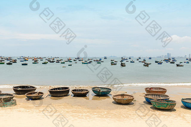 凯海滩美丽的海滩岘港城市越南