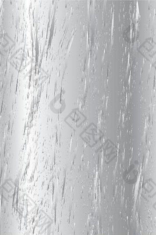 金属摘要技术背景抛光刷纹理铬银金属不锈钢钢背景纹理